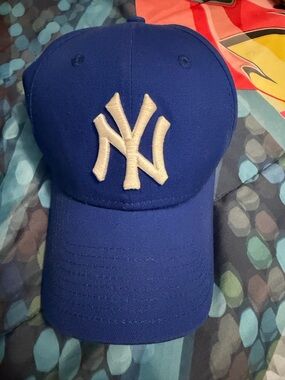 Royal Blue NY Logo Baseball Cap 9forty